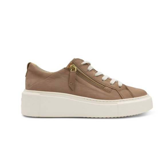 Paul Green Shoes - NEW Paul Green Demi Platform Sneaker Alpaca Nubuk Size 9.5 US 7 UK